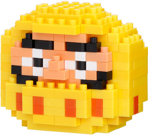 Nanoblock - Character Collection - Culture - Daruma (yellow) Building Kit - Collectibles