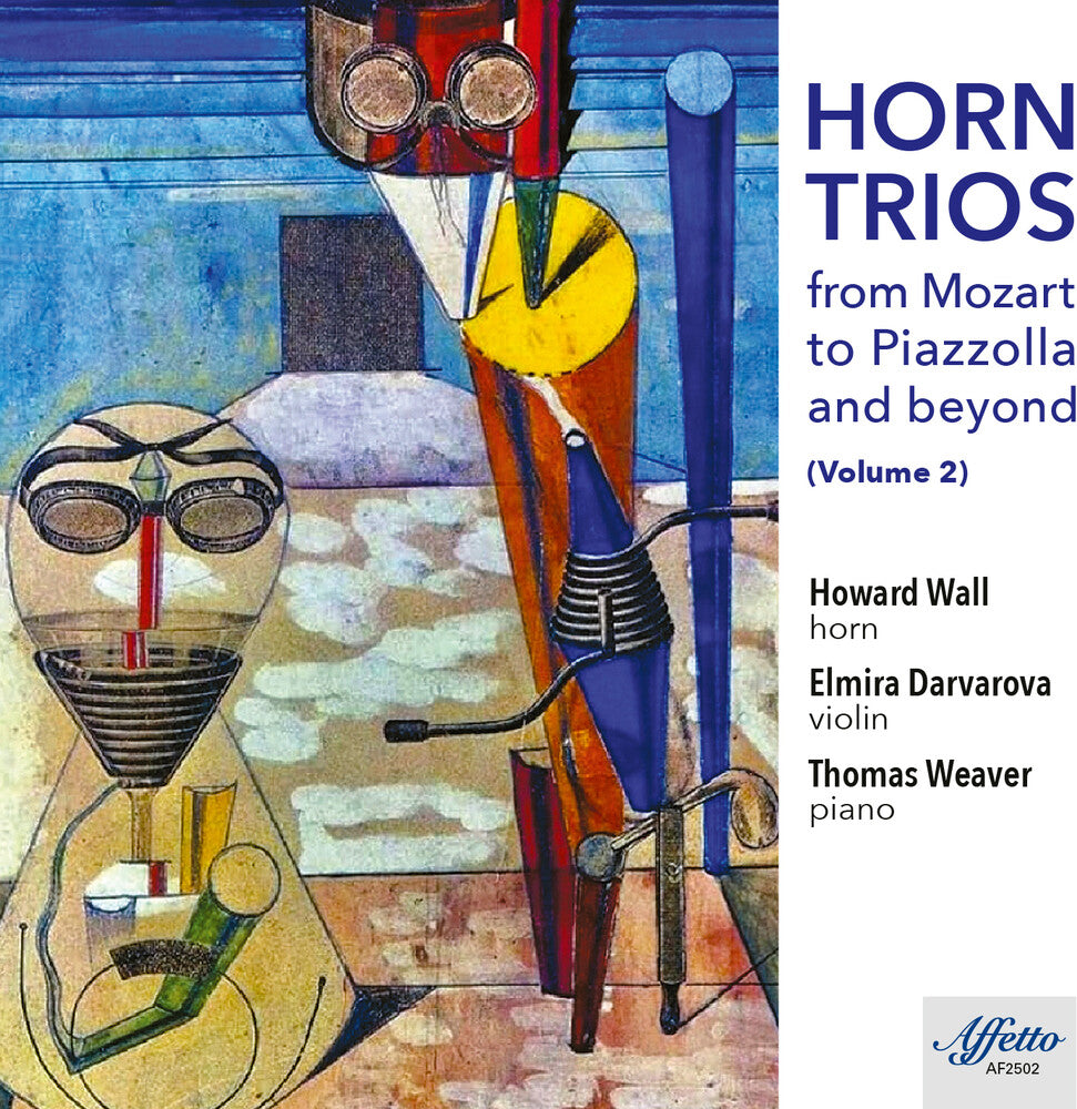 Howard Hall - Horn Trios From Mozart To Piazzolla & Beyond Music CD
