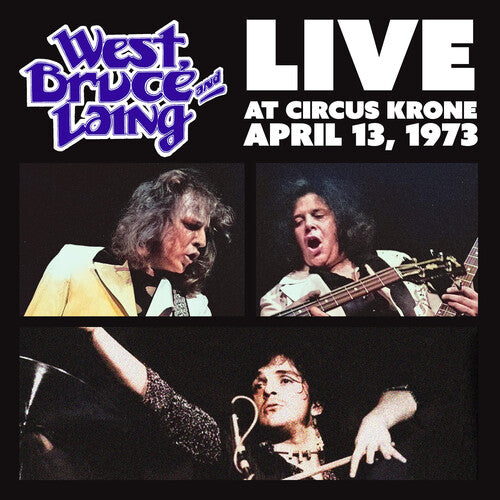 West Bruce & Laing - Live At Circus Krone Frankfurt Germany April 13 73 - Vinyl Record