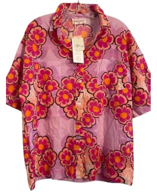 Platonic Seth Rogen Floral Shirt