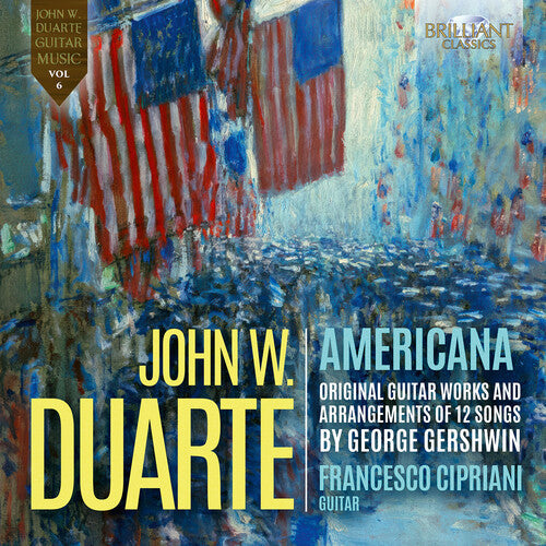 Cipriano,francesco - Duarte: Americana Original Guitar Works - Music CD