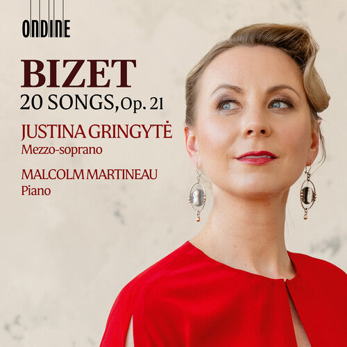 Gringyte,justina - Bizet: 20 Songs Op. 21 - Music CD