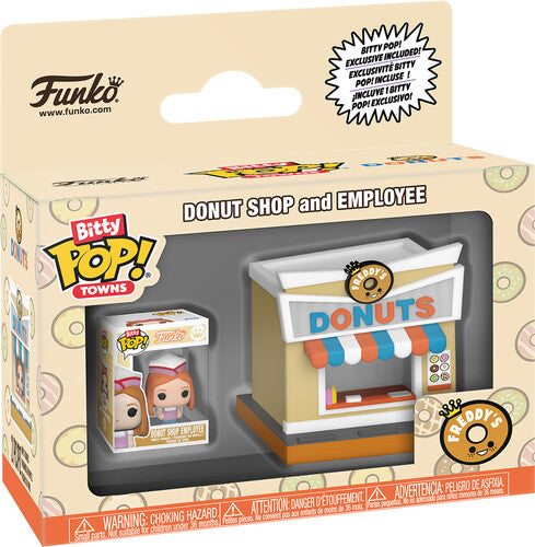 Bitty Pop Town Bitty City - Bitty Pop Town Bitty City Donut Shop - Collectibles