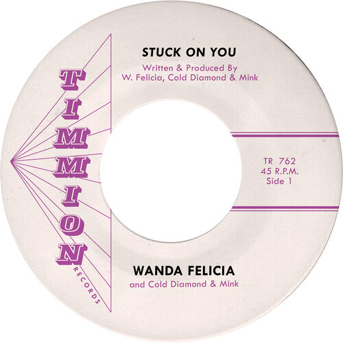 Wanda Felicia / Cold Diamond & Mink - Stuck On You - Pink - Vinyl Record
