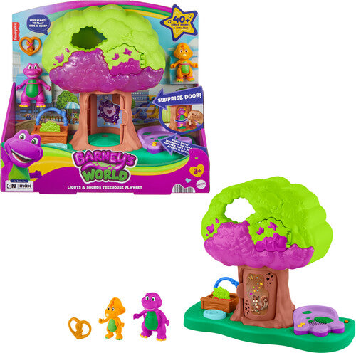 Barney & Friends - Barney Treehouse Playset - Collectibles