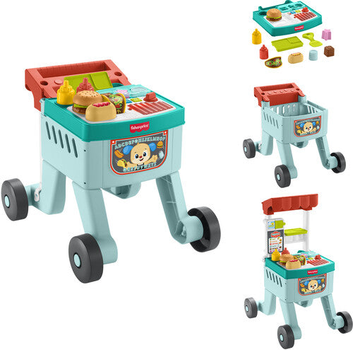 Laugh & Learn - Laugh & Learn Sit Stride & Serve Food Cart - Collectibles