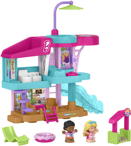 Little People - Little People Barbie Beach House - Collectibles