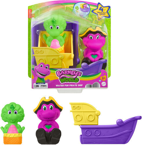 Barney & Friends - Barney Waterplay Pirate Ship - Collectibles