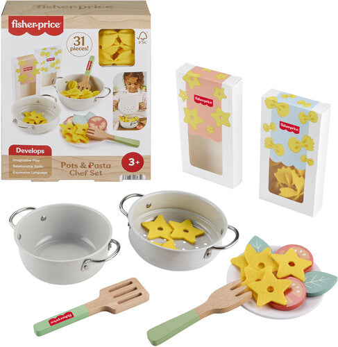 Fisher Price Wood - Wooden Pasta Set - Collectibles