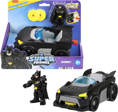 Imaginext Dc Super Friends - Imx Dc Super Friends Batman Batmobile Vehicle - Collectibles