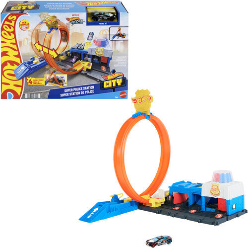 Hot Wheels - Hot Wheels City Super Police Station - Collectibles