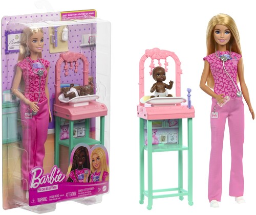 Barbie - Barbie Baby Doctor Blonde - Collectibles