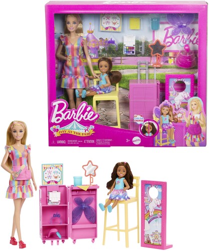 Barbie - Barbie Carnival Face Paint Playset Blonde - Collectibles