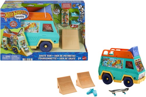 Hot Wheels Skate - Hot Wheels Skate Van Playset - Collectibles