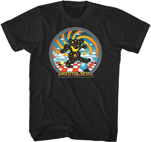 Grateful Dead Space Bear Tshirt Med Blk 23gfd013a2 - Grateful Dead Space Bear Tshirt Med Blk 23gfd013a2 - Apparel