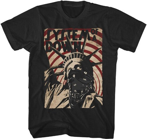 System Of A Down Liberty Tshirt Med 18soad055a2 - System Of A Down Liberty Tshirt Med 18soad055a2 - Apparel