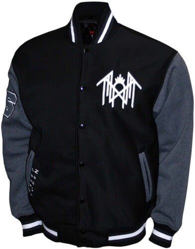 Sleep Token Varsity Jk Large Blk /ash M2451sta3 - Sleep Token Varsity Jk Large Blk /ash M2451sta3 - Apparel