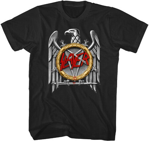 Slayer Silver Eagle Tshirt Xl Blk Ts4416slaa4 - Slayer Silver Eagle Tshirt Xl Blk Ts4416slaa4 - Apparel