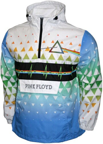 Pink Floyd Anorak Windshell Jk Med Wht M1910pfa2 - Pink Floyd Anorak Windshell Jk Med Wht M1910pfa2 - Apparel