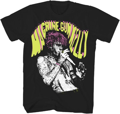 Mgk Singing Tshirt Xl Blk 33981073a4 - Mgk Singing Tshirt Xl Blk 33981073a4 - Apparel