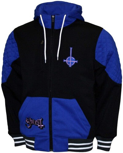 Ghost Double Knit Pull Over Hoodie Lg M2431gha3 - Ghost Double Knit Pull Over Hoodie Lg M2431gha3 - Apparel