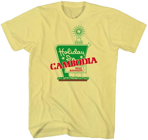 Dead Kennedys Holiday Tshirt 2xlyellow Ts0008dka5 - Dead Kennedys Holiday Tshirt 2xlyellow Ts0008dka5 - Apparel
