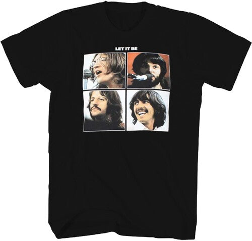 Beatles Let It Be Tshirt Large Blk 2061102205 - Beatles Let It Be Tshirt Large Blk 2061102205 - Apparel