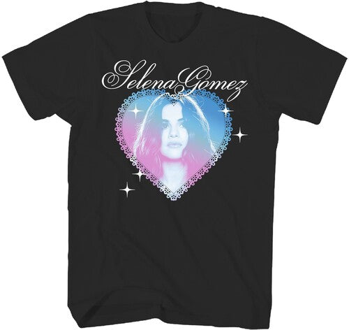 Selena Gomez Circle Frame Tshirt Lg Blk 36871070a3 - Selena Gomez Circle Frame Tshirt Lg Blk 36871070a3 - Apparel