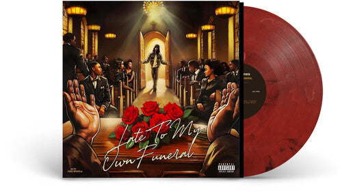 James,boldy - Late To My Own Funeral - Red Marble - Vinyl Record