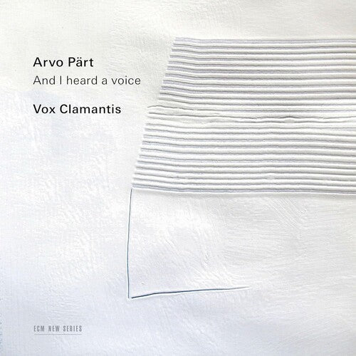 Vox Clamantis - Part: And I Heard A Voice - Music CD