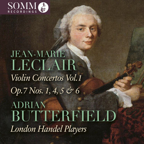 Butterfield,adrian - Jean-marie Leclair: Vn Cons Vol. 1 - Op. 7 Nos. - Music CD