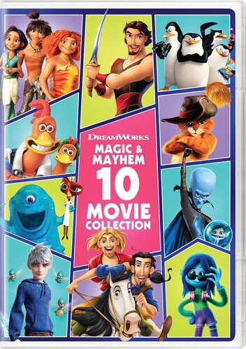 Dreamworks Magic & Mayhem 10-movie Collection - Dreamworks Magic & Mayhem 10-movie Collection - DVD