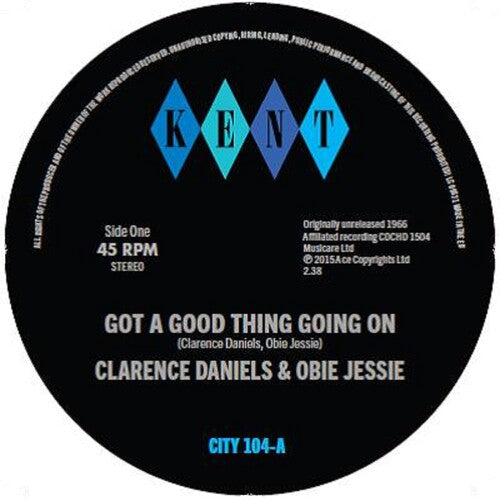 Daniels,clarence Orchestra - Got A Good Thing Going On /hard Working Girl - Vinyl Record