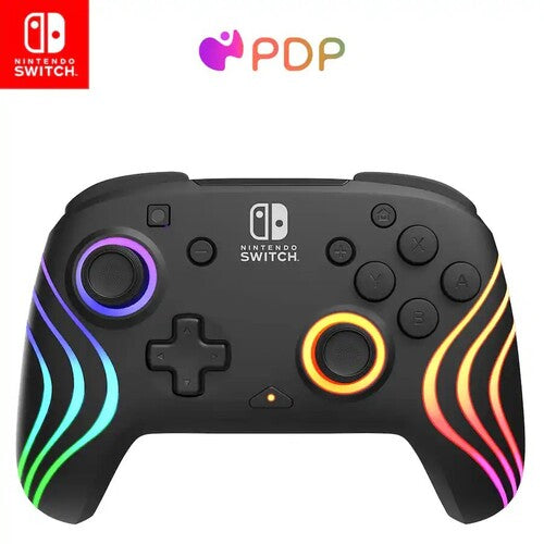 Pdp Swi Afterglow Wave Wls Ctrl Nin Black (motion) - Pdp Swi Afterglow Wave Wls Ctrl Nin Black (motion) - Game Accessories