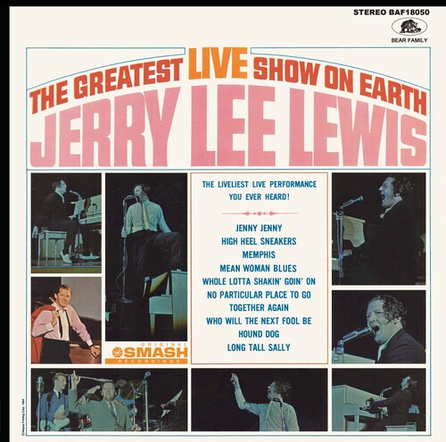 Lewis,jerry Lee - Greatest Live Show On Earth - Vinyl Record