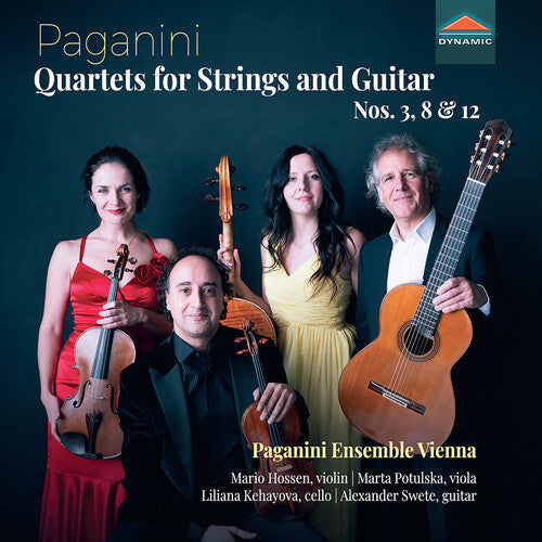 Paganini Ensemble Vienna - Nicolo Paganini: Qrts For Strsand Guitar Nos. 3 Op - Music CD