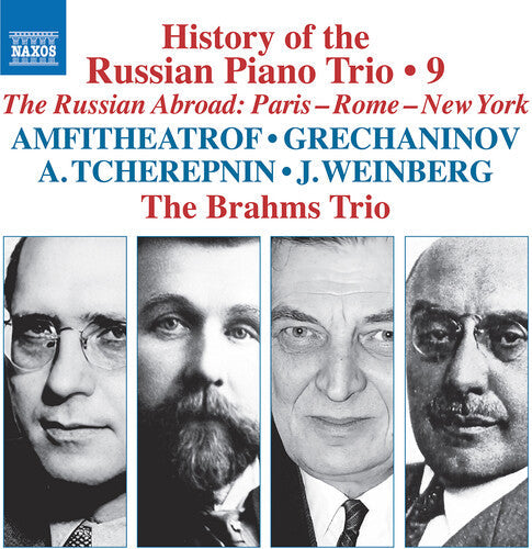 Brahms Trio - History Of The Russian Pno Trio Vol. 9 - Music CD