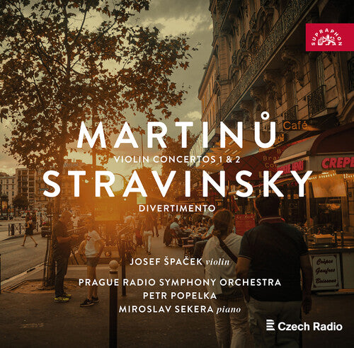 Spacek,josef - Bohuslav Martinu: Violin Concertos: Stravinsky: - Music CD