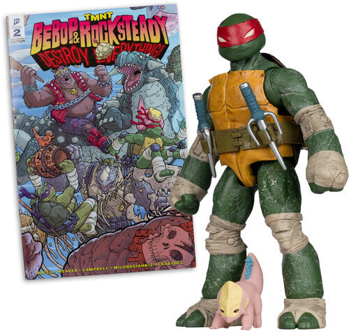 Tmnt 5in Figure With Comic Wv2 - Raphael - Tmnt 5in Figure With Comic Wv2 - Raphael - Collectibles
