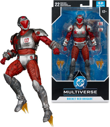 Dc Multiverse 7in - Rocket Red (justice League: Ge - Dc Multiverse 7in - Rocket Red (justice League: Ge - Collectibles