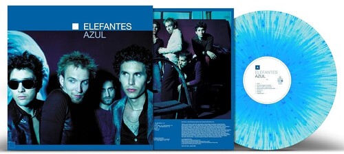 Elefantes - Azul 25 Aniversario - Blue Splatter Vinyl - Vinyl Record