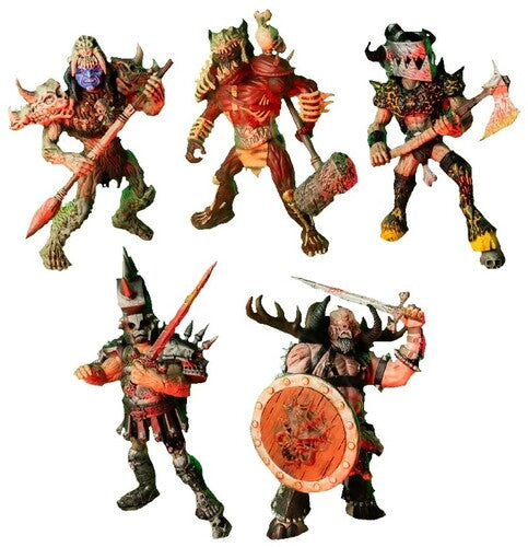 Gwar 5in Figure Assortment Pack (10ct) - Gwar 5in Figure Assortment Pack (10ct) - Collectibles