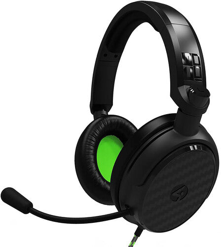 4gamers Uni C6-100 Hdst Black & Green - 4gamers Uni C6-100 Hdst Black & Green - Game Accessories