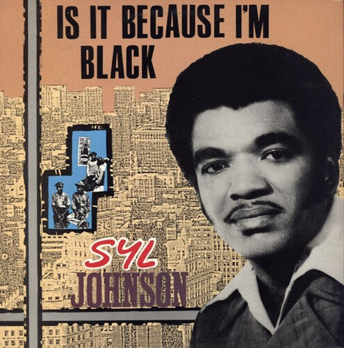 Johnson,syl - Is It Because I'm Black - Grey/black Swirl - Vinyl Record