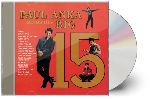 Anka,paul - Paul Anka Sings His Big 15 - Music CD