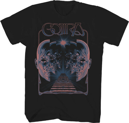 Gojira Faces Tshirt Large Black - Gojira Faces Tshirt Large Black - Apparel