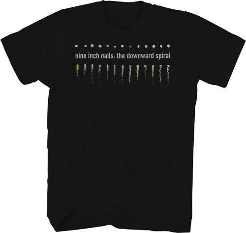 Nine Inch Nails Downward Spiral Tshirt Sml Black - Nine Inch Nails Downward Spiral Tshirt Sml Black - Apparel