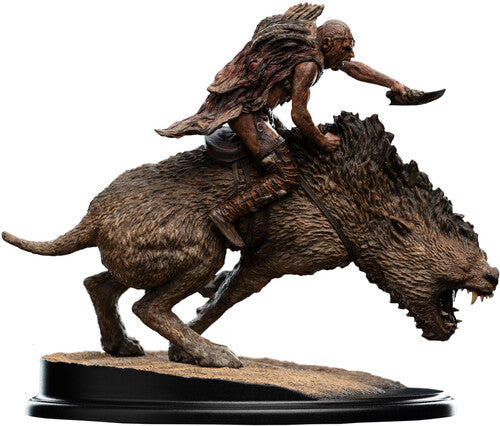 Open Edition Polystone - Lord Of The Rings Trilogy Sharku On Warg Miniature - Collectibles
