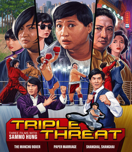 Triple Threat: Three Films With Sammo Hung - Triple Threat: Three Films With Sammo Hung - Blu-ray