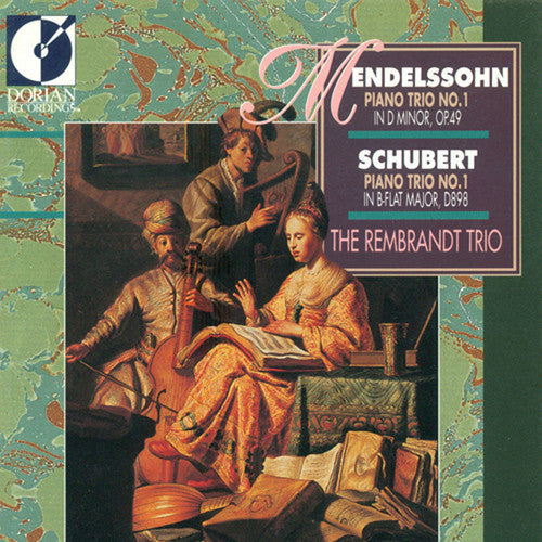 The Rembrandt Trio - Piano Trio No.1 in D minor Op. 49/Piano Trio No. Music CD